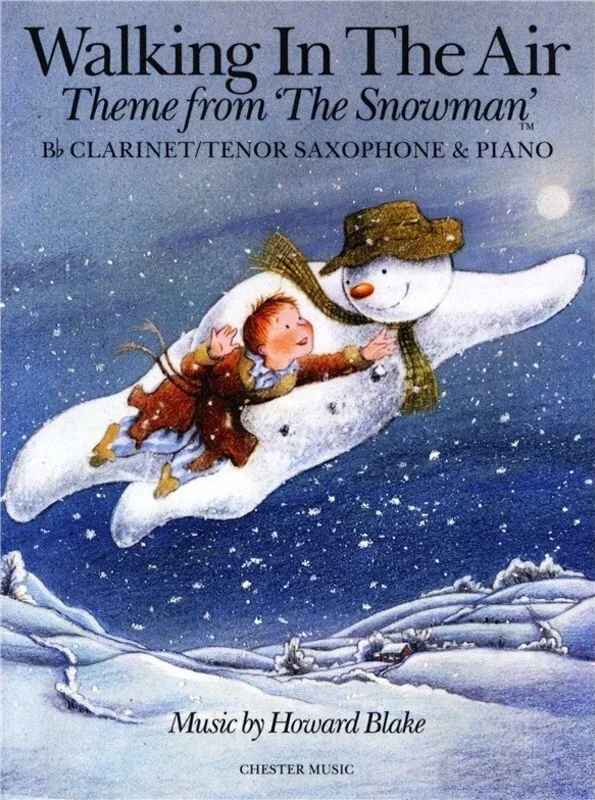 Walking In The Air Theme Snowman Clar T/Sax Piano (Softcover Book)