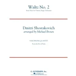 Waltz No. 2 – Saxophone Quartet AATB