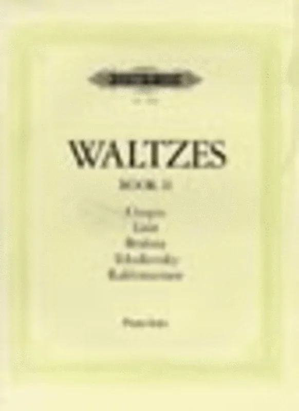 Waltzes Book 2 Selection Chopin To Rachmaninoff (Softcover Book)