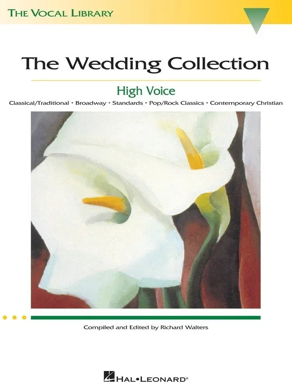 Wedding Collection High Voice Vocal Library (Softcover Book)