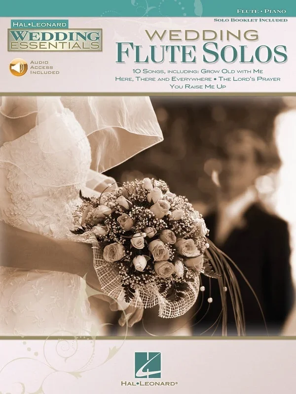 Wedding Flute Solos Book/CD (Softcover Book/CD)