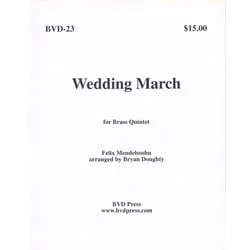 Wedding March – Brass Quintet