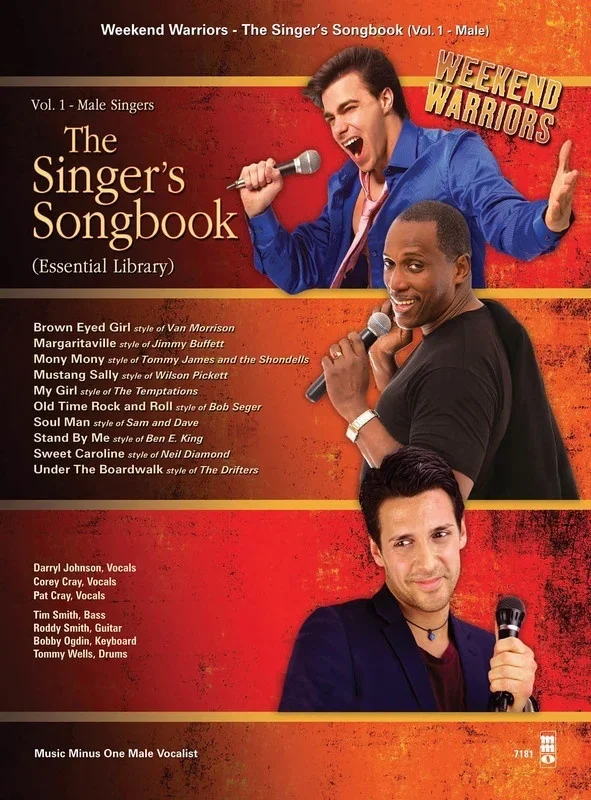 Weekend Warriors Set List 1 Male Singer Book/CD (Softcover Book/CD)