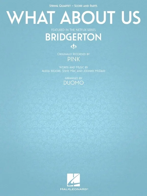 What About Us For String Quartet (Featured In Bridgerton) Score/Parts (Viola|Cello|2 Violins)