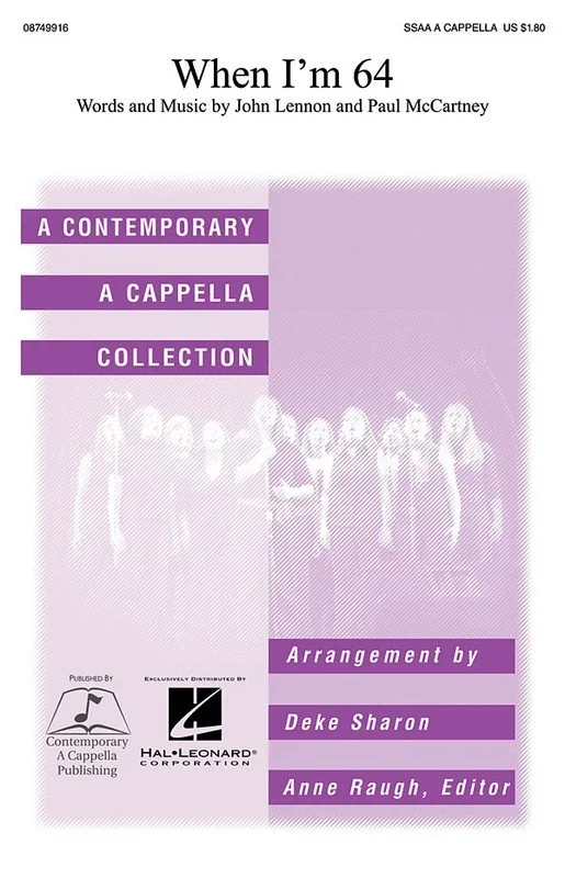 When I’M Sixty Four SSAA A Cappella (Octavo)