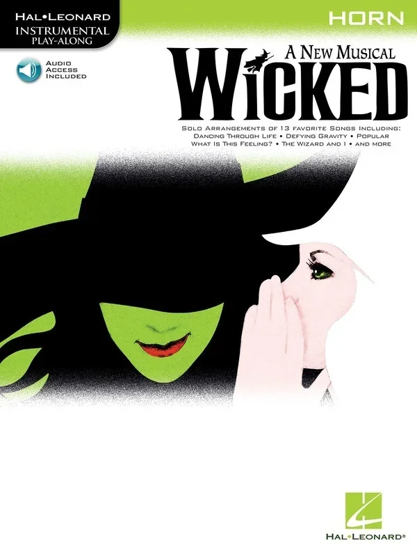 Wicked A New Musical Horn Book/CD (Softcover Book/CD)