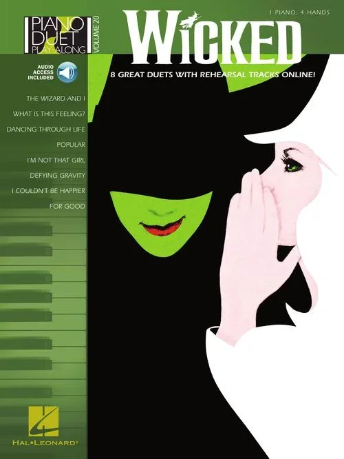 Wicked Piano Duet Play-Along Volume 20