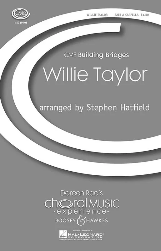 Willie Taylor SATB A Cappella (Octavo)