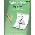 Willis Music Write It Right Book 2 Standard