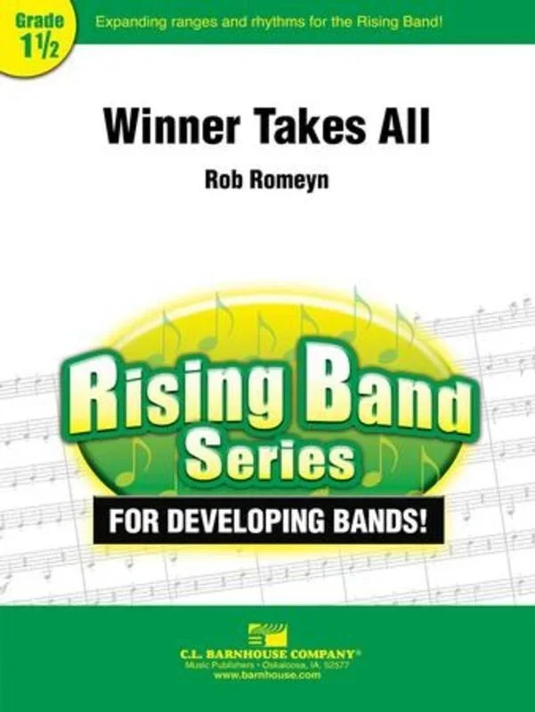 Winner Takes All Concert Band 1.5 Score/Parts Book