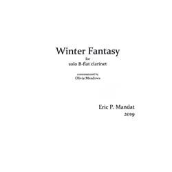 Winter Fantasy – Clarinet Unaccompanied