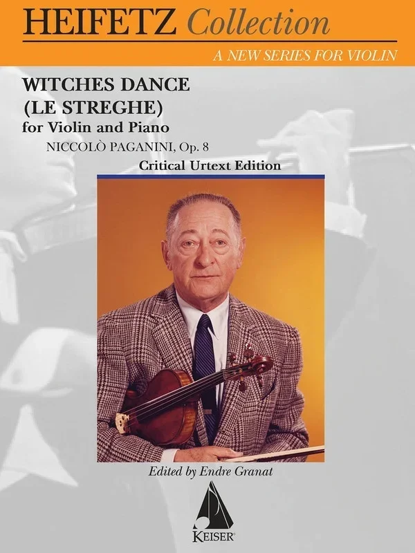 Witches Dance Op 8 Violin/Piano (Softcover Book)