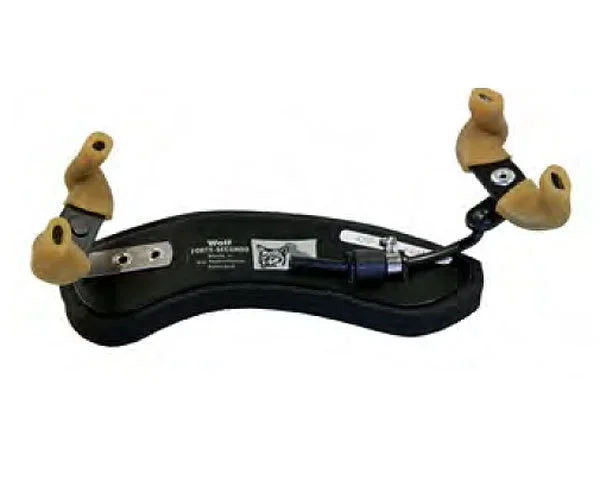 Wolf Standard Secondo Shoulder Rest for Violin in Black (1/8 – 1/16)