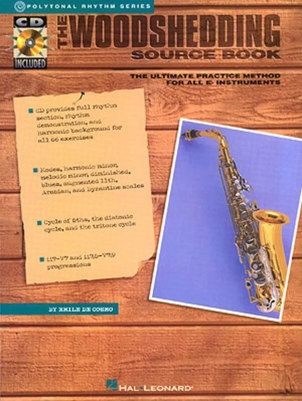 Woodshedding Source Book E Flat Inst Book/CD