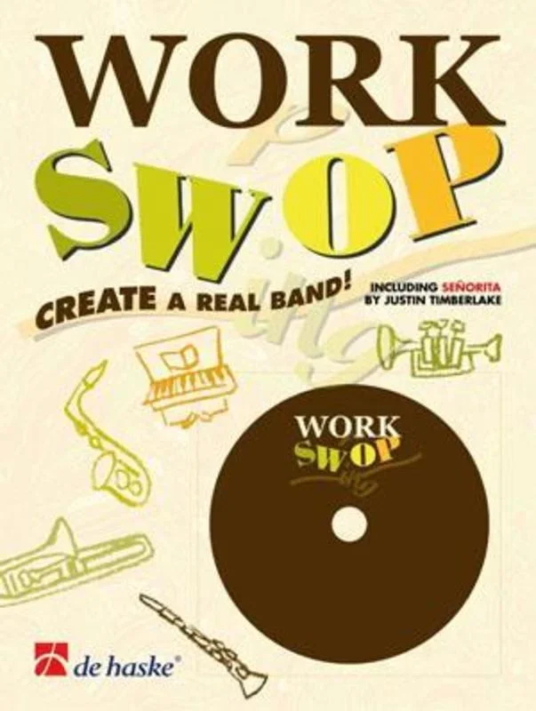 Work Swop Clarinet Softcover Book/CD