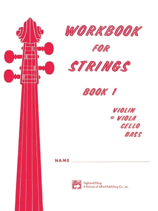 Workbook For Strings Book 1 Viola