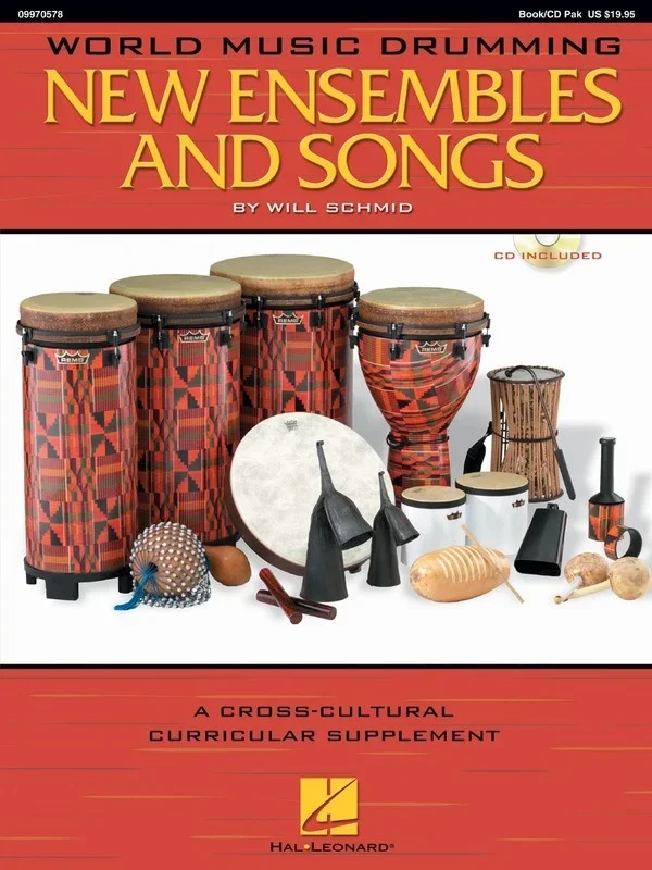 World Music Drumming New Ens and Songs Book/CD (Softcover Book/CD)