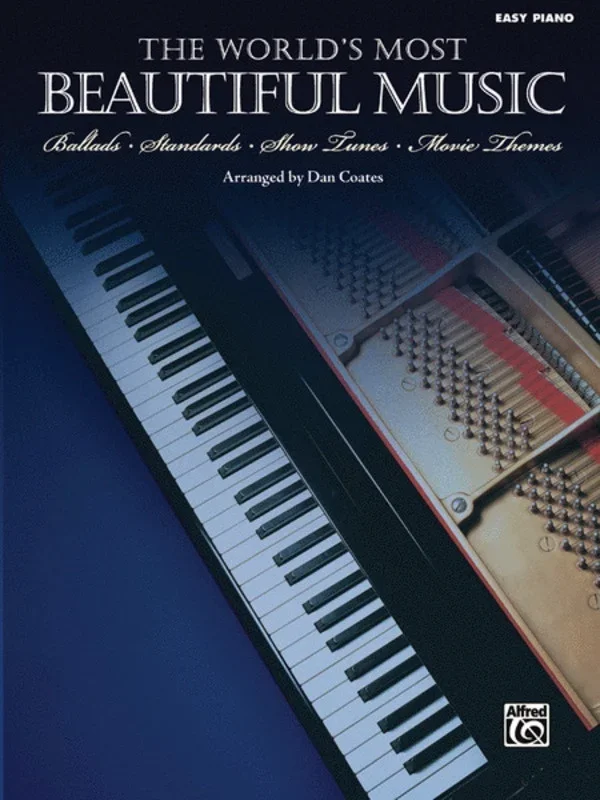 Worlds Most Beautiful Music Easy Piano Arr Coates Book
