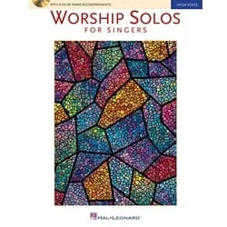 Worship Solos for Singers (Book/CD) – High Voice and Piano