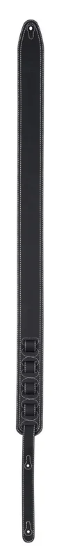XTR Leather Guitar Strap – Midnight Black