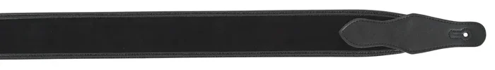 XTR Suede Leather Guitar Strap 2 6/8 Inch – Black