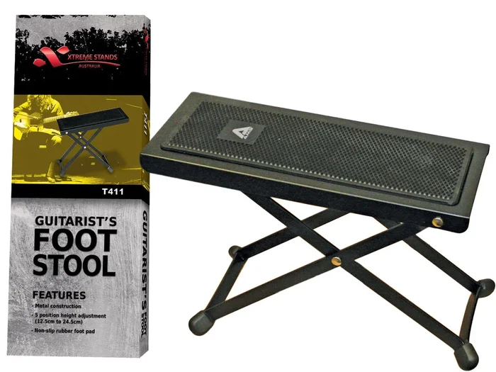 Xtreme – Guitarists footstool black metal frame
