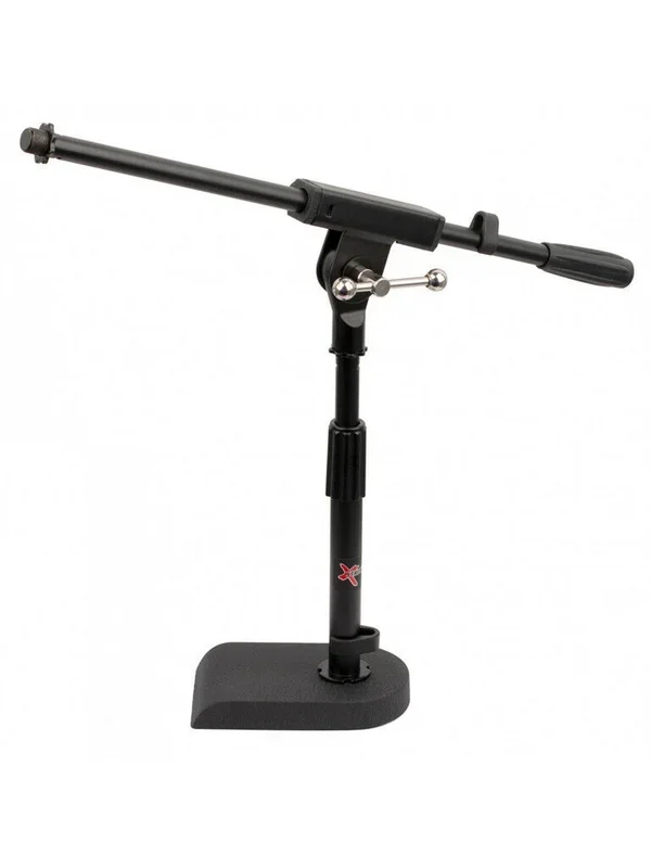 Xtreme Short Microphone Boom Stand Cast Base Boom Tilt
