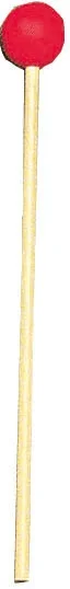 Xylophone Mallet / Beater Plastic 310mm Long Pair Medium Red