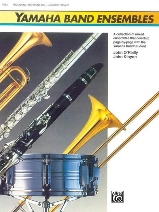 Yamaha Band Ensembles Book 2 Trombone/Baritone Bc