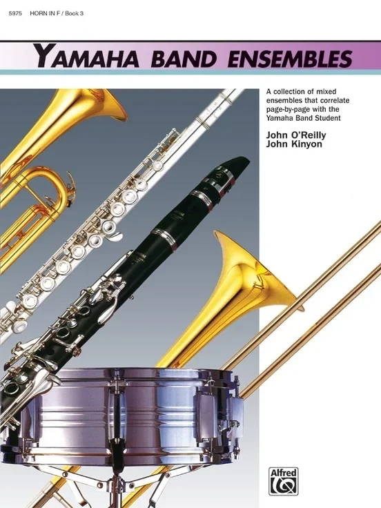 Yamaha Band Ensembles Book 3 Horn In F