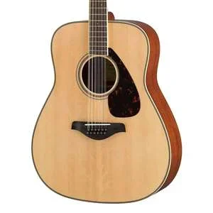 Yamaha FG820-12 12 String Acoustic Guitar – Natural