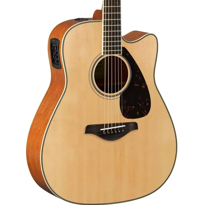 Yamaha FGX820C Acoustic-Electric Folk Guitar, Natural