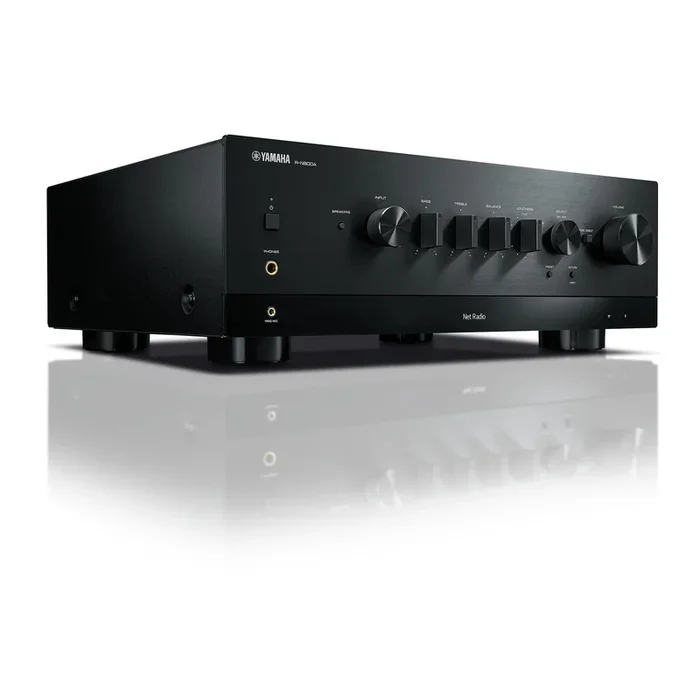 Yamaha R-N800A Stereo Receiver with Wi-Fi, Bluetooth and Apple AirPlay 2 Black (Certified Refurbished)