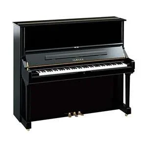 Yamaha SILENT Series U-Series U3 SH3 Upright Acoustic Piano – 52″ Polished Ebony