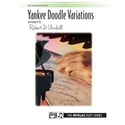 Yankee Doodle Variations – 1 Piano, 4 Hands Duet