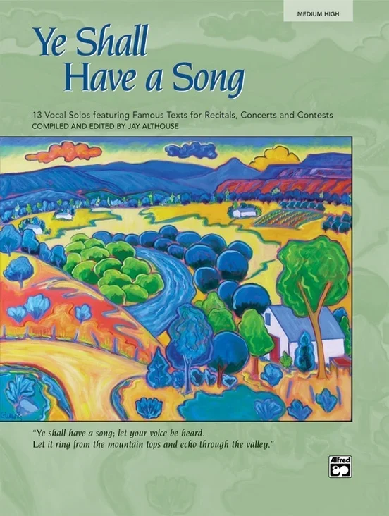 Ye Shall Have A Song Medium-High Voice CD Only