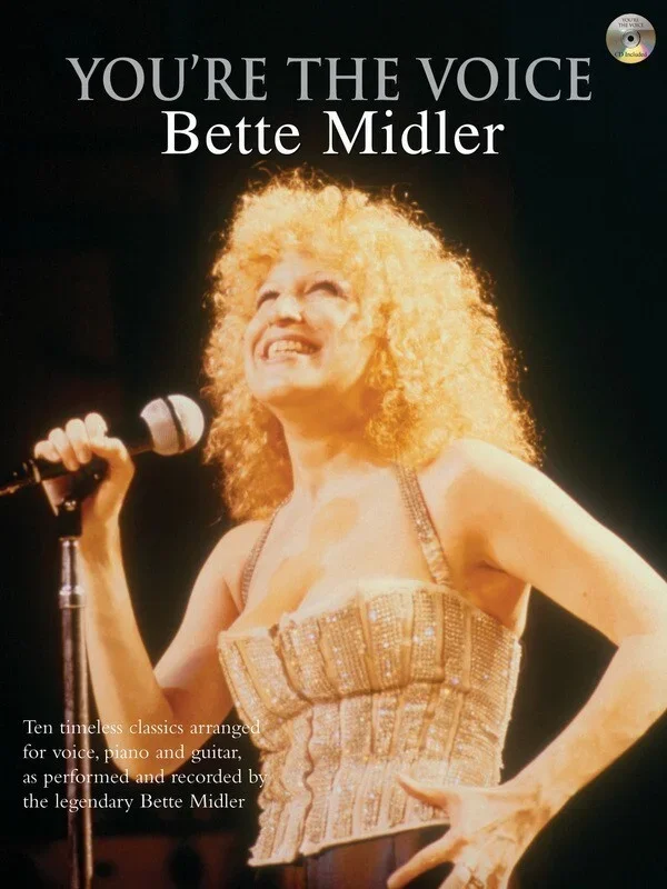 You’Re The Voice Bette Midler PVG/CD (Softcover Book/CD)