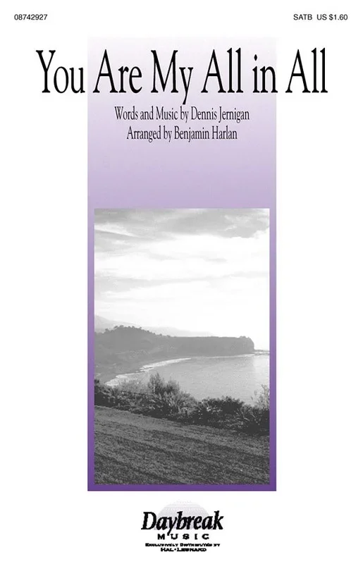 You Are My All In All SATB (Octavo)