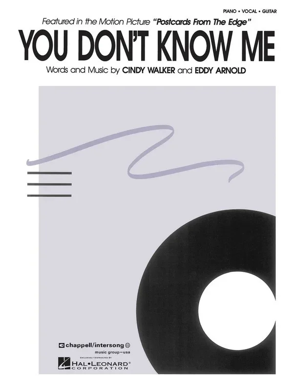 You Dont Know Me (Single Music Sheet) Ps (Sheet Music)