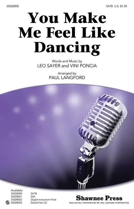 You Make Me Feel Like Dancing StudioTrax CD (CD Only)