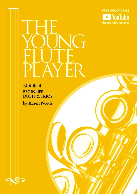 Young Flute Player Book 4 Easy Duets/Trios (Softcover Book)