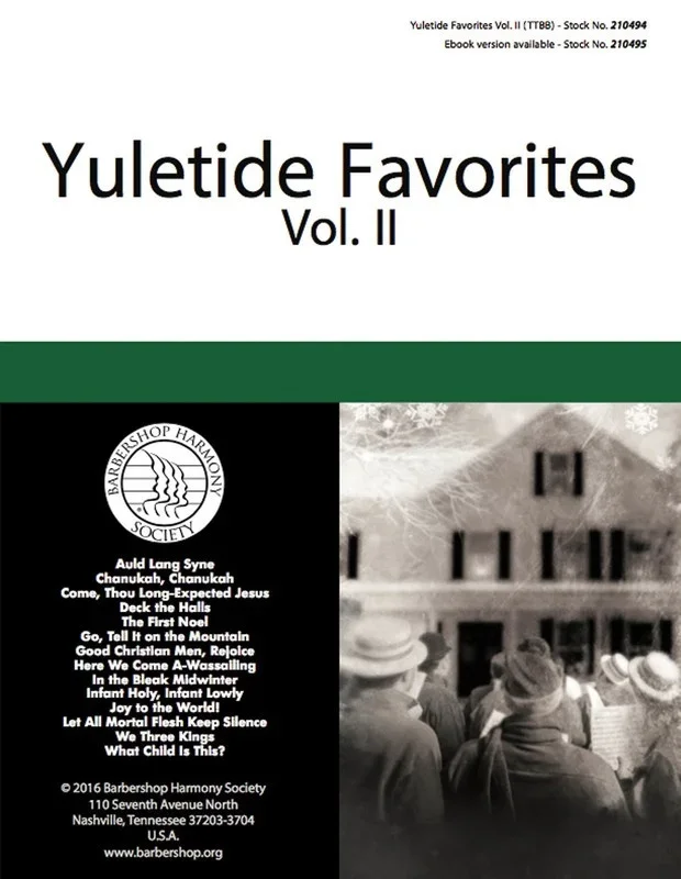 Yuletide Favorites Vol 2 TTBB A Cappella (Softcover Book)