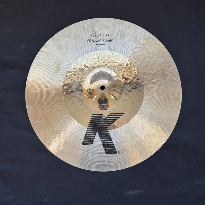 Zildjian 17″ K Custom Hybrid Crash, USED, 1182g