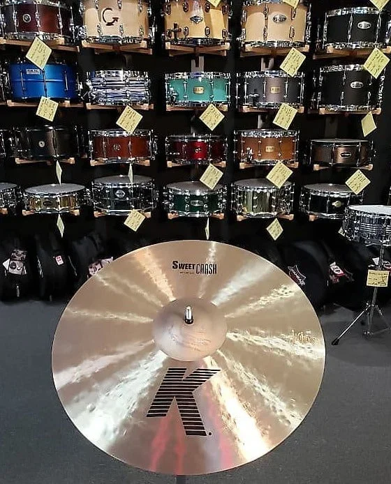 Zildjian K0702 16 ” K Zildjian Sweet Crash Cymbal