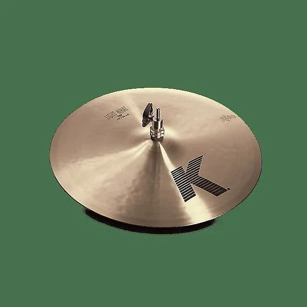 Zildjian K0924 15 ” K Zildjian Light Hi-Hat (Top) Cymbal