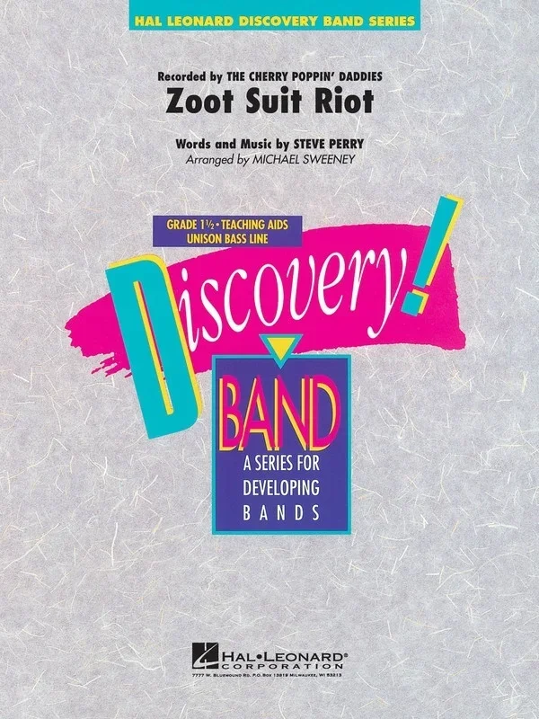 Zoot Suit Riot Concert Band 1 Discovery Concert Band 1.5 Score/Parts (Pod) (Music Score/Parts)